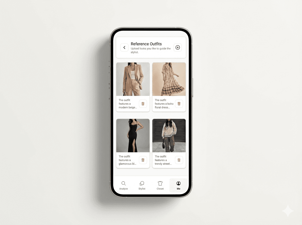 WearWhat taste learned feature preview